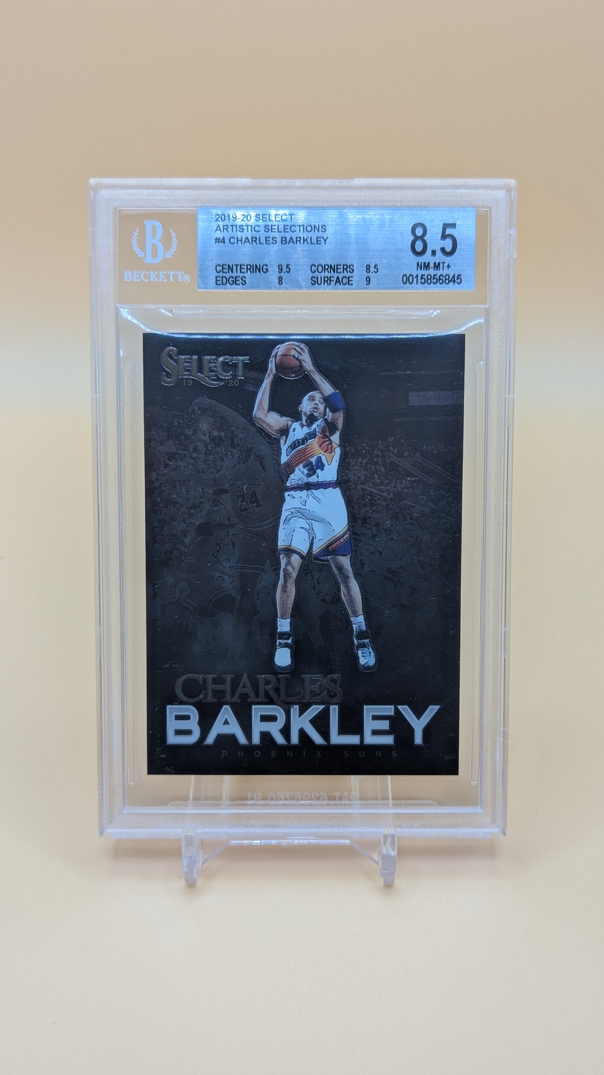 2019-2020 Select Artistic Selections Charles Barkley SSP - Beckett - 8.5