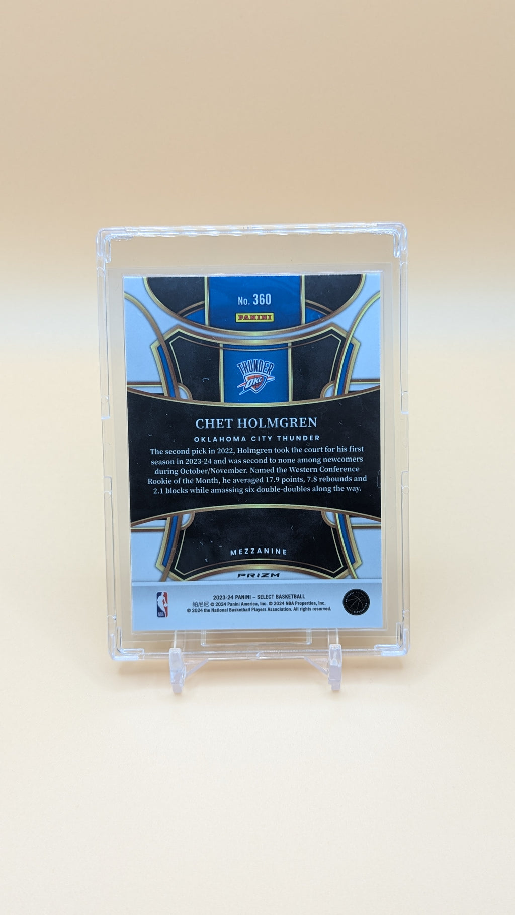 Chet Holmgreen Zebra Mezannine- SSP