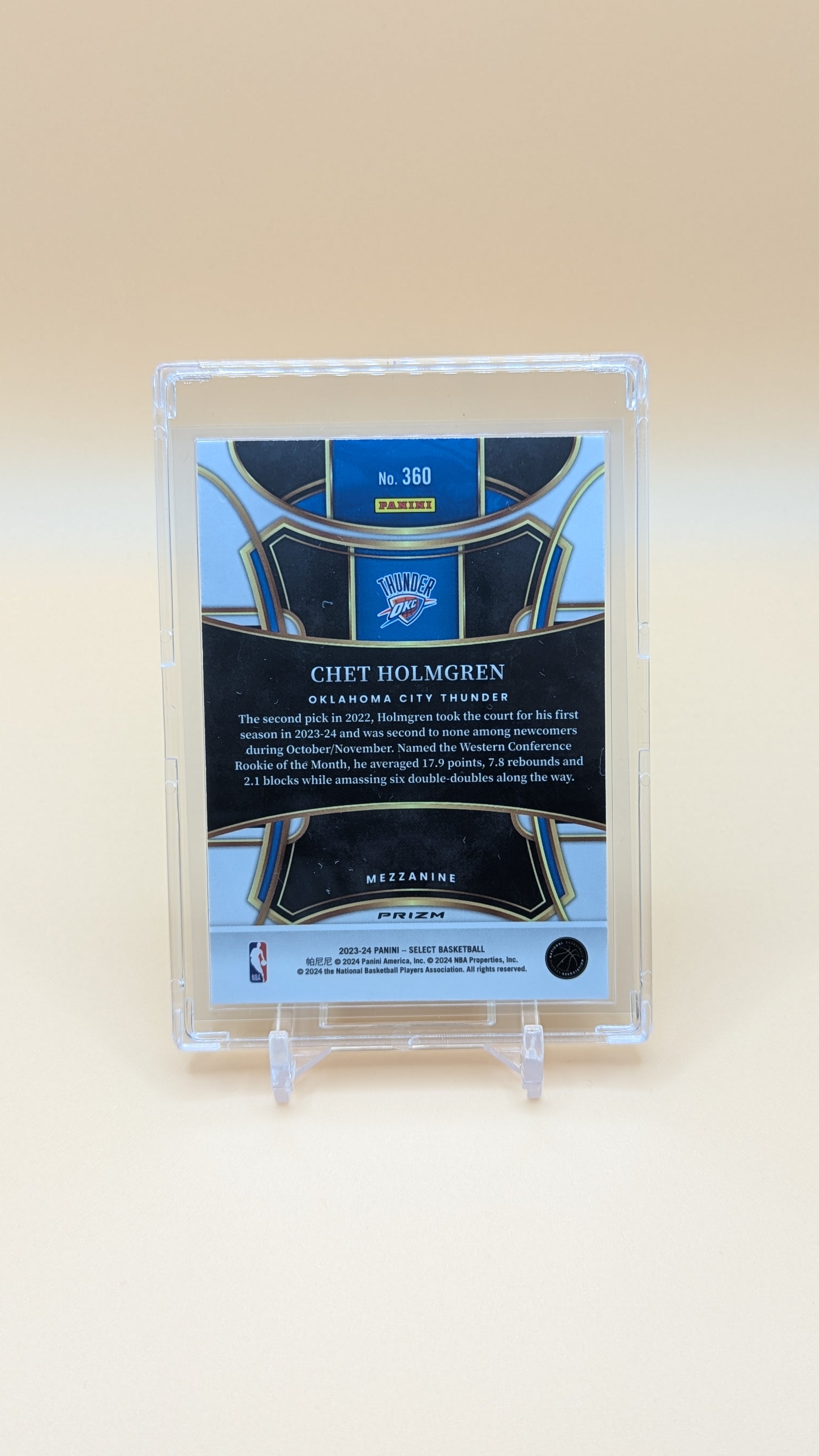 Chet Holmgreen Zebra Mezannine- SSP