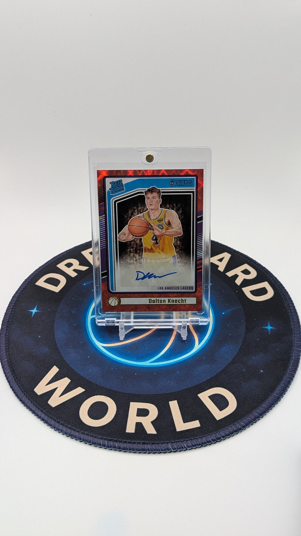 2024-25 Panini Donruss NBA Dalton Knecht Auto Rookie Red Refractor SSP