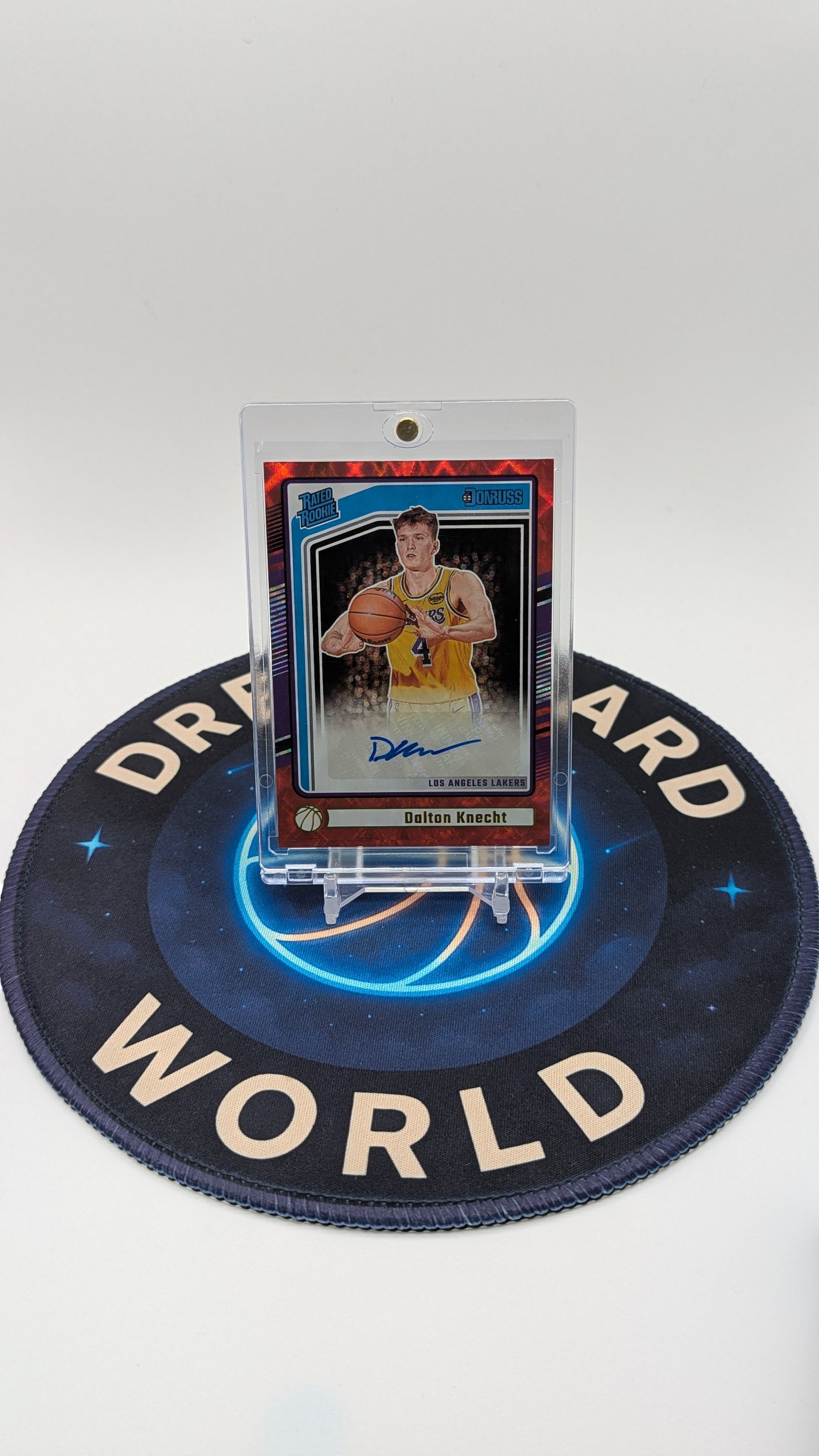 2024-25 Panini Donruss NBA Dalton Knecht Auto Rookie Red Refractor SSP