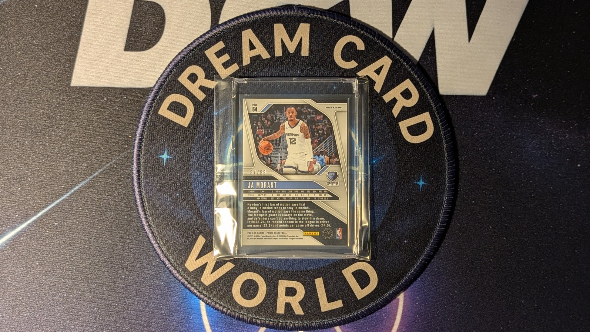 2024-25 Panini Prizm China Ja Morant Red Dragon Year SP 64/88 #64