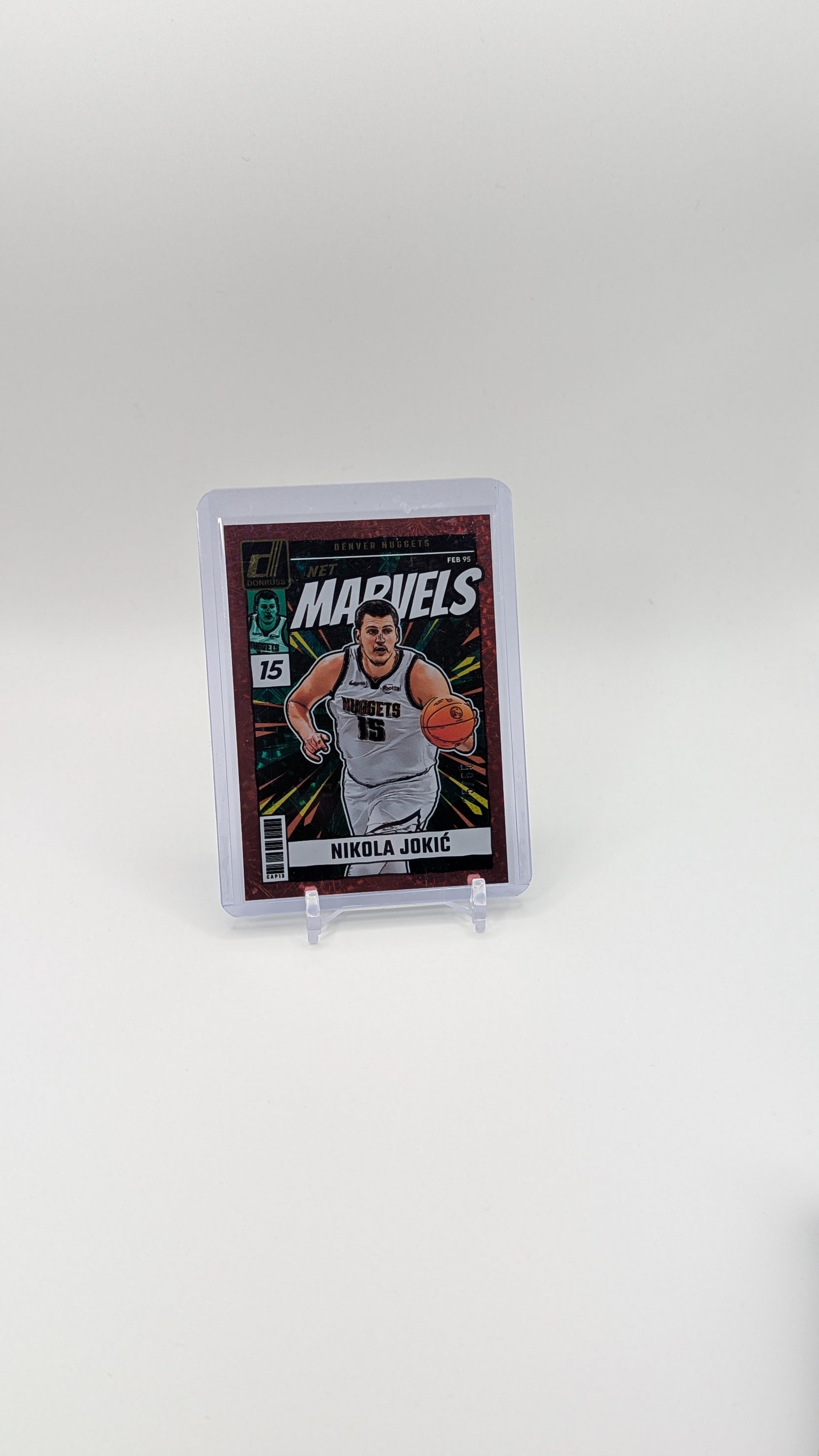 Nikola Jokic Red Fireworks Marvels /55