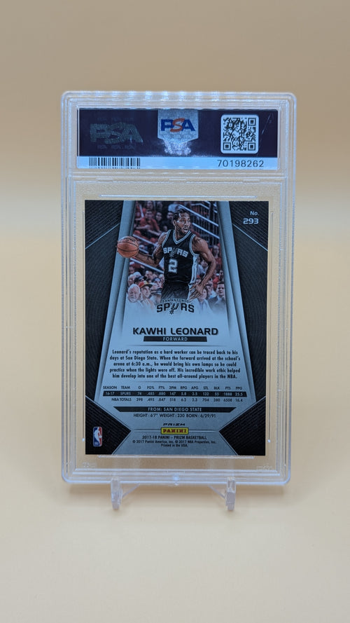 2017 Prizm RWB Kawhi Leonard - PSA - 10