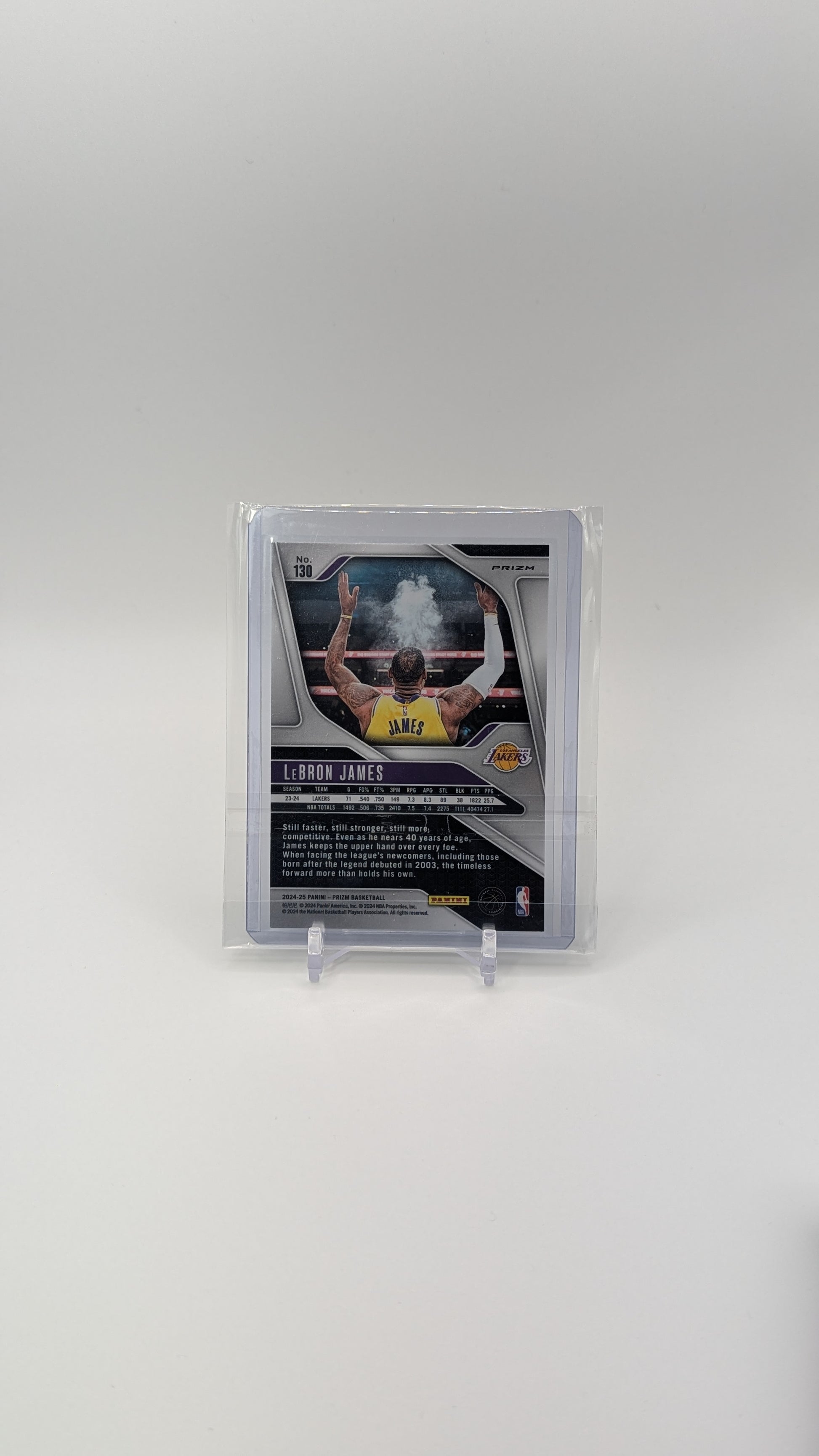 Lebron James RWB Prizm Chalk Toss