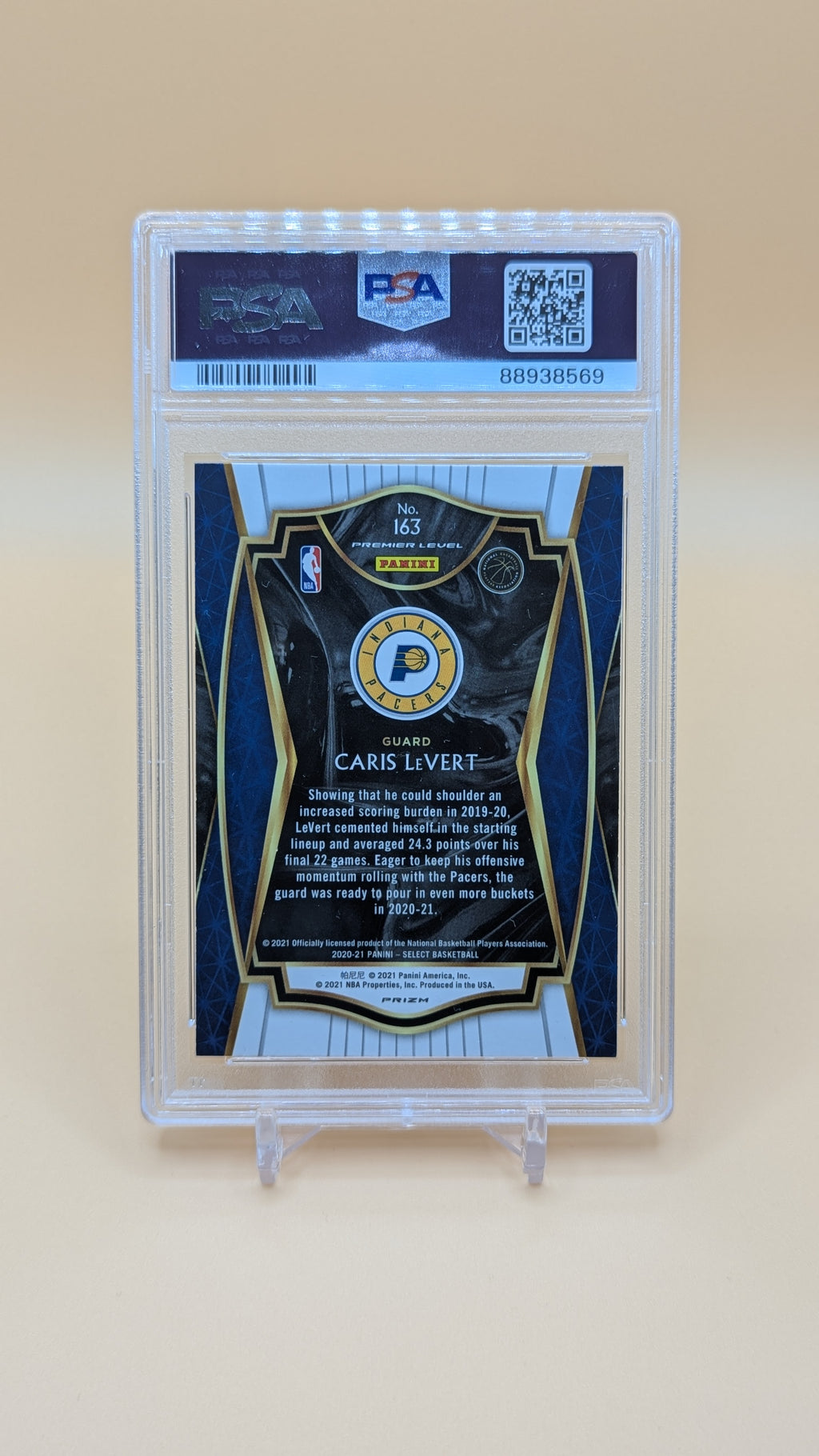 2020 Select Caris Levert Zebra SSP - PSA - 10