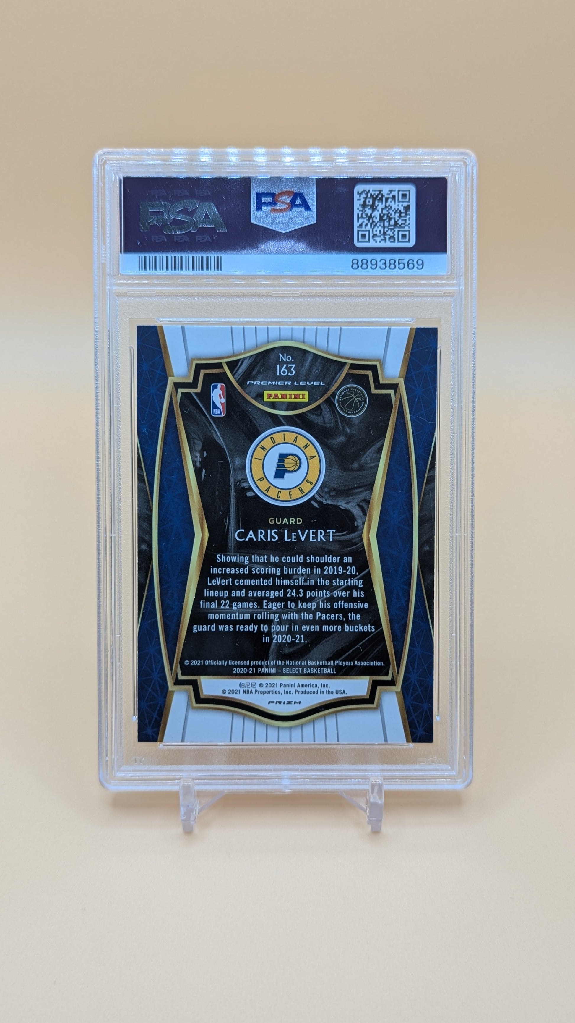 2020 Select Caris Levert Zebra SSP - PSA - 10