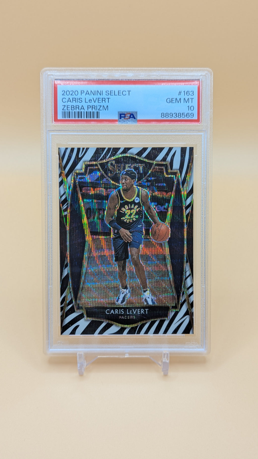 2020 Select Caris Levert Zebra SSP - PSA - 10