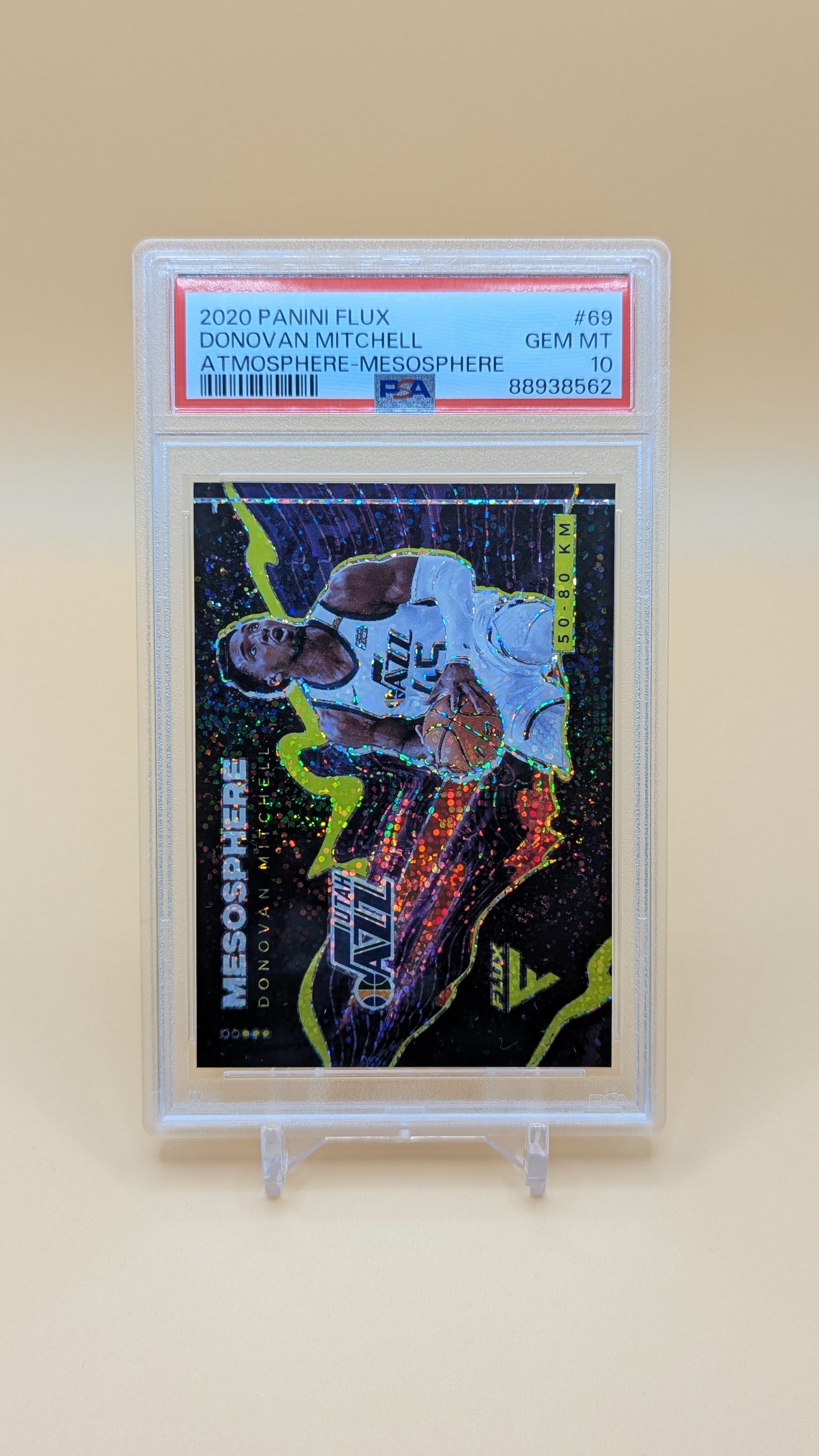 2020 Panini Flux Donovan Micthell Mesosphere SSP - PSA - 10