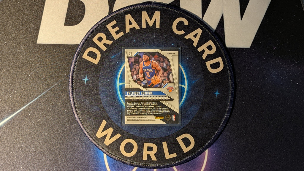 2024-25 Panini Prizm Precious Achiuwa 5/5=1/1 Three Jersey nu Match 1/1