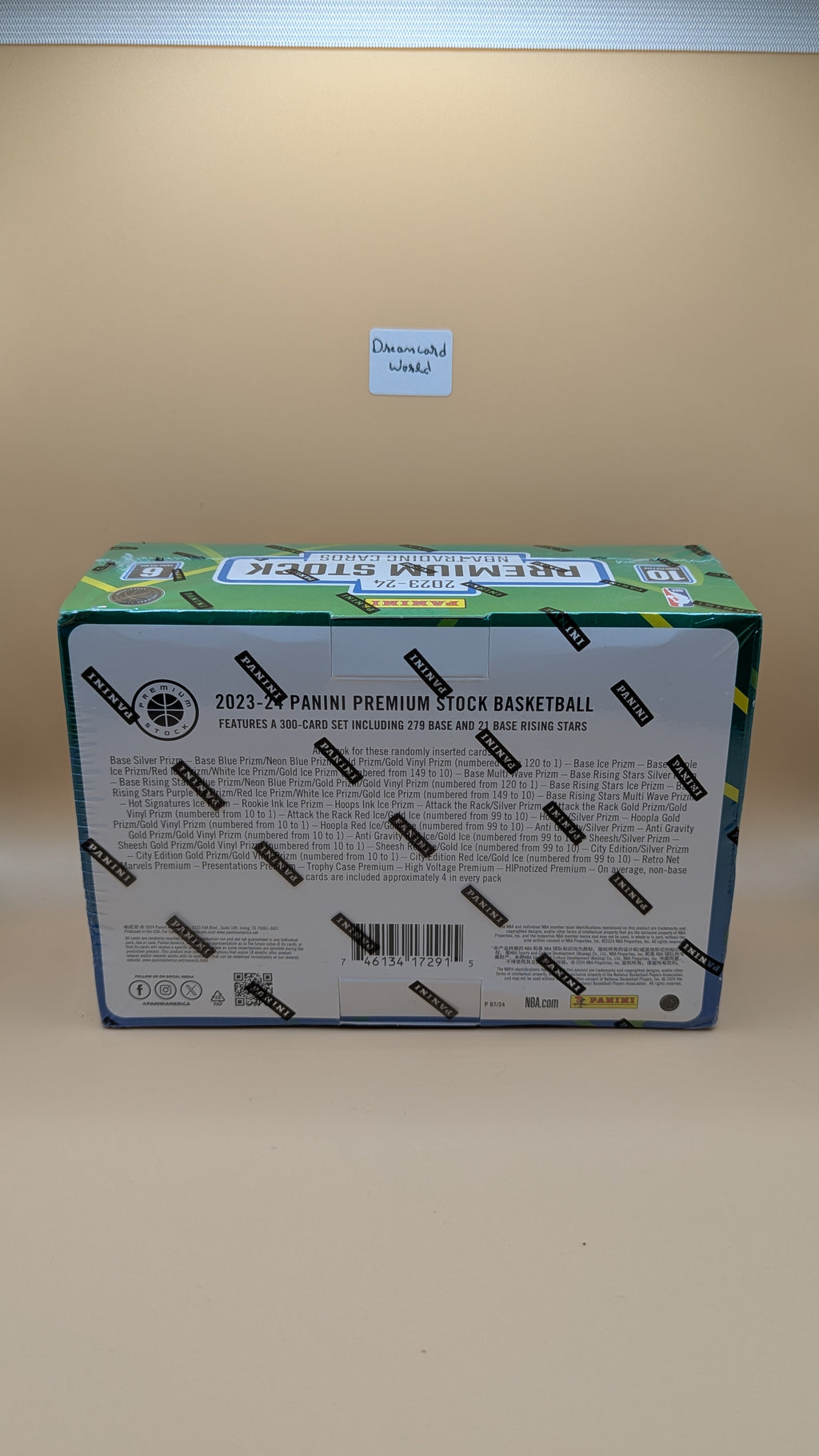 NBA Hoops Premium Stock Mega Hobby Box (60 Cards)