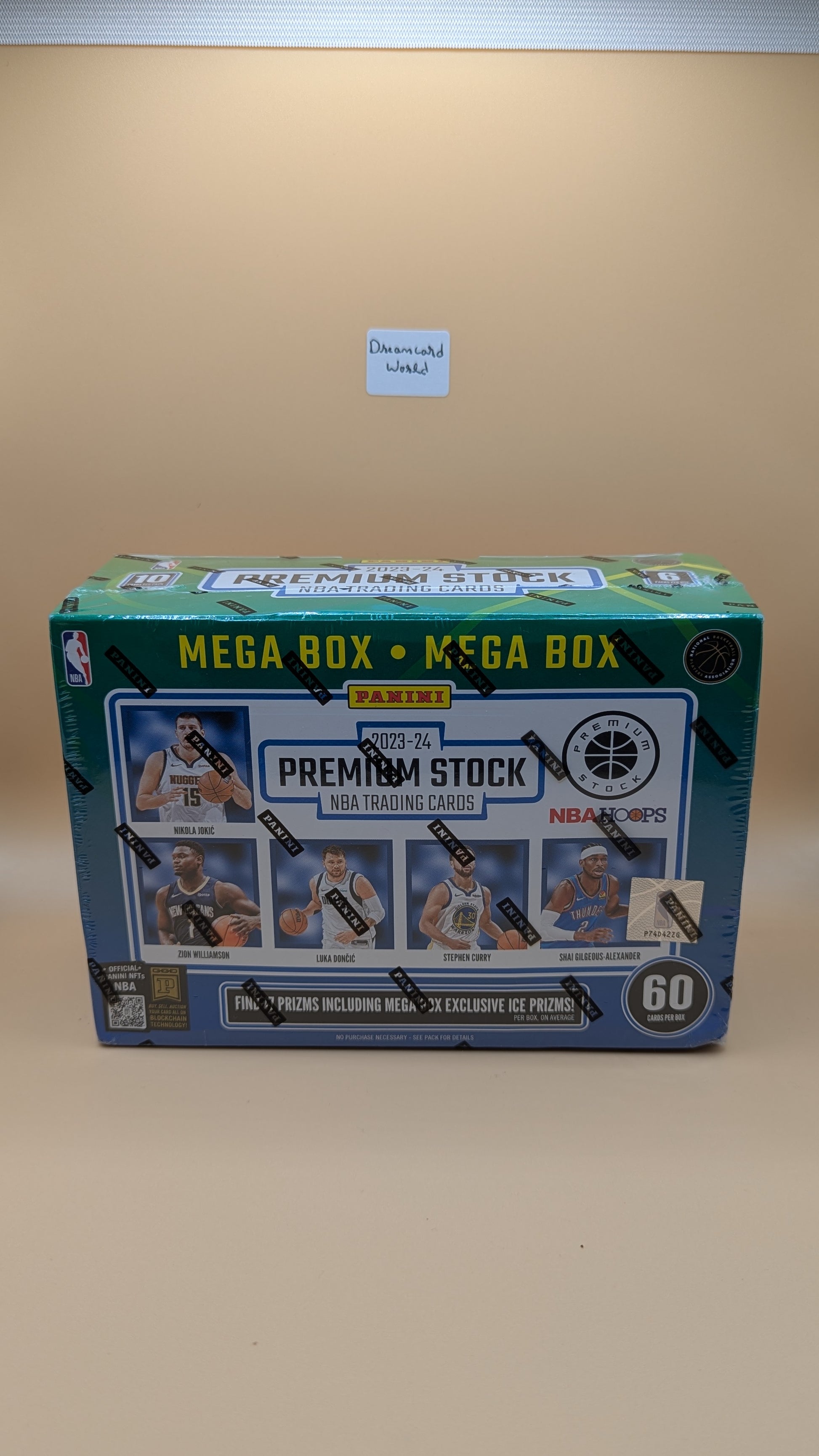 NBA Hoops Premium Stock Mega Hobby Box (60 Cards)