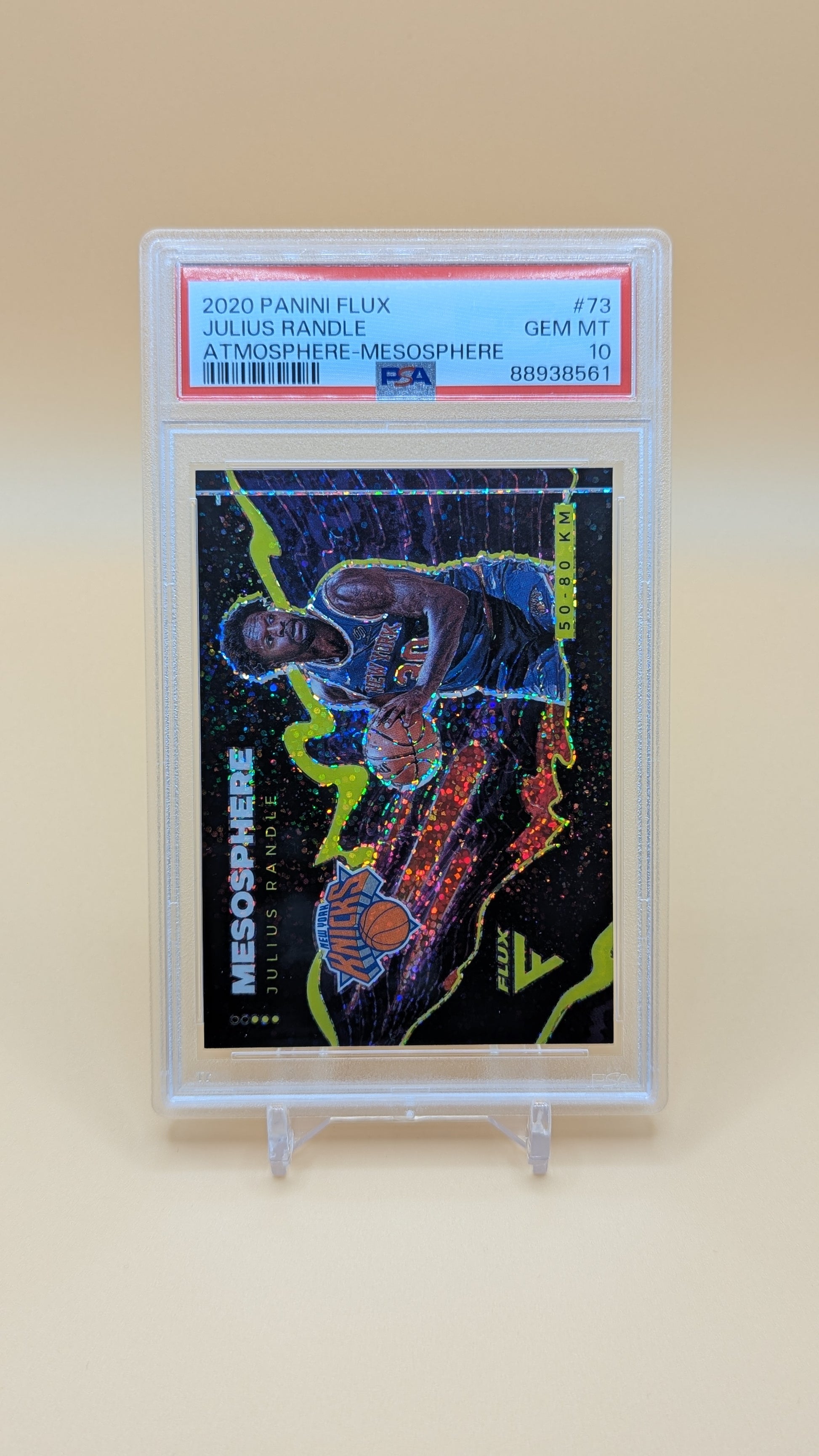2020 Panini Flux Julius Randle Mesosphere SSP - PSA - 10