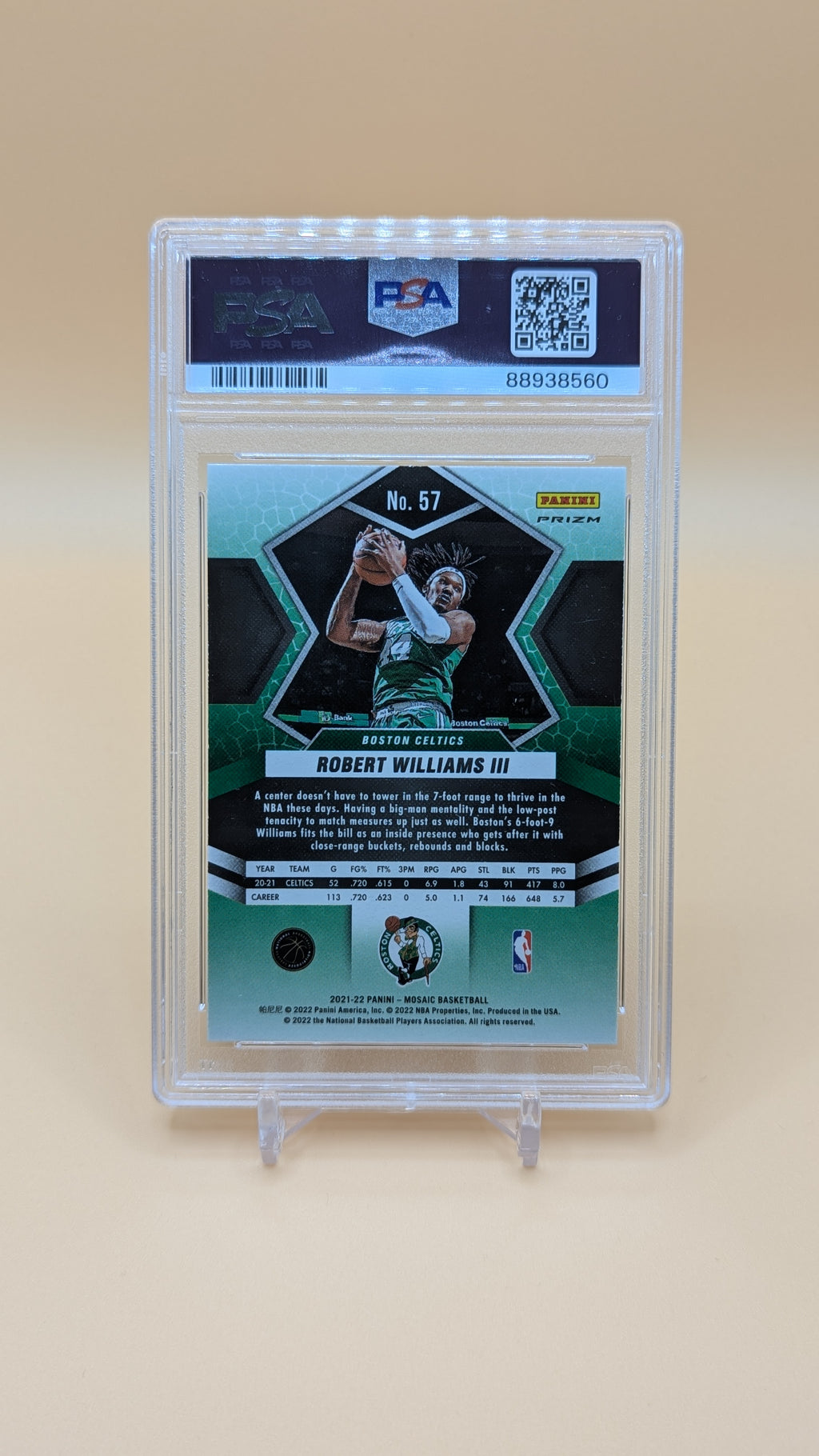 2021 Mosaic Robert Williams III Genesis SSP - PSA - 10