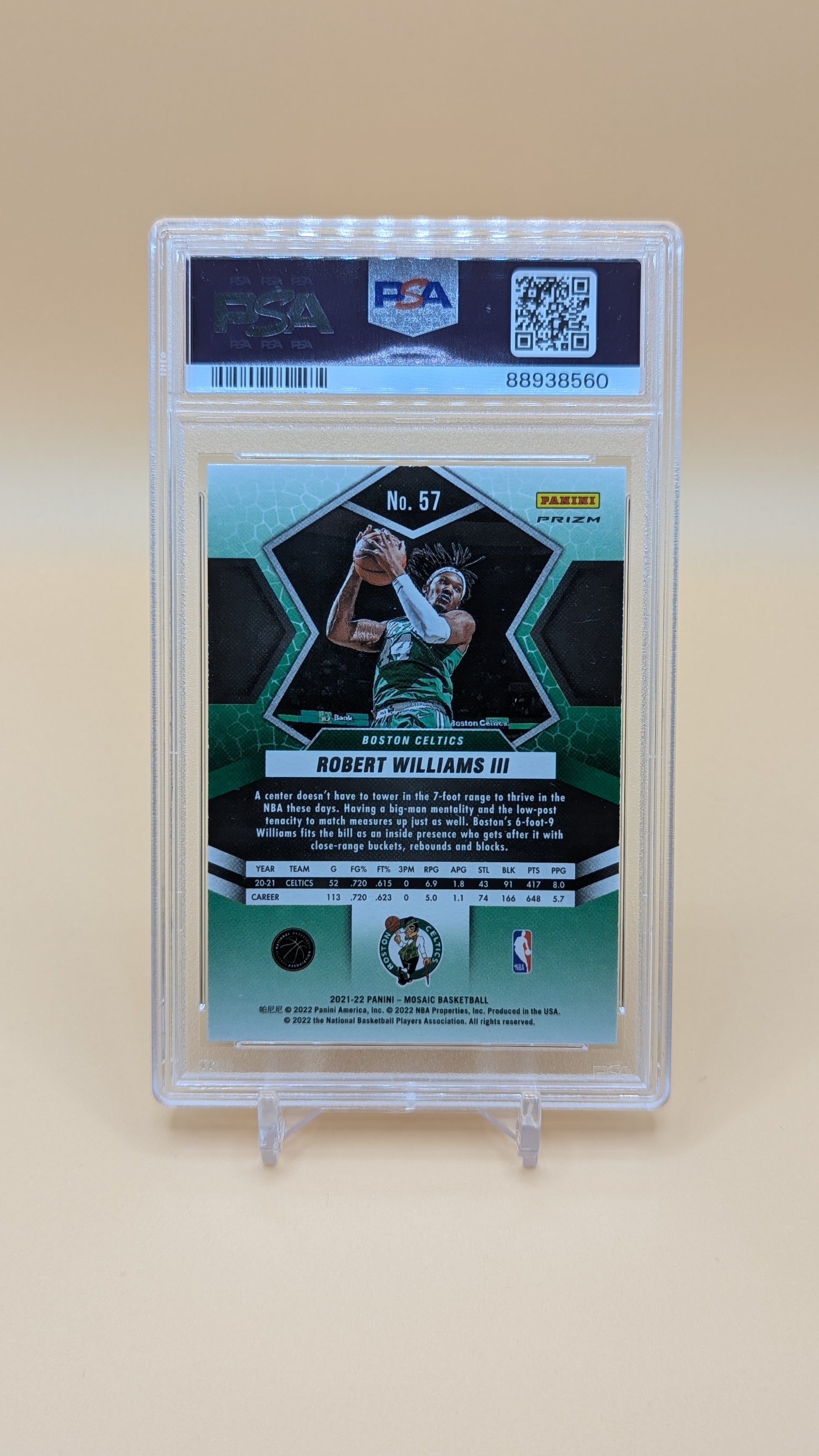 2021 Mosaic Robert Williams III Genesis SSP - PSA - 10