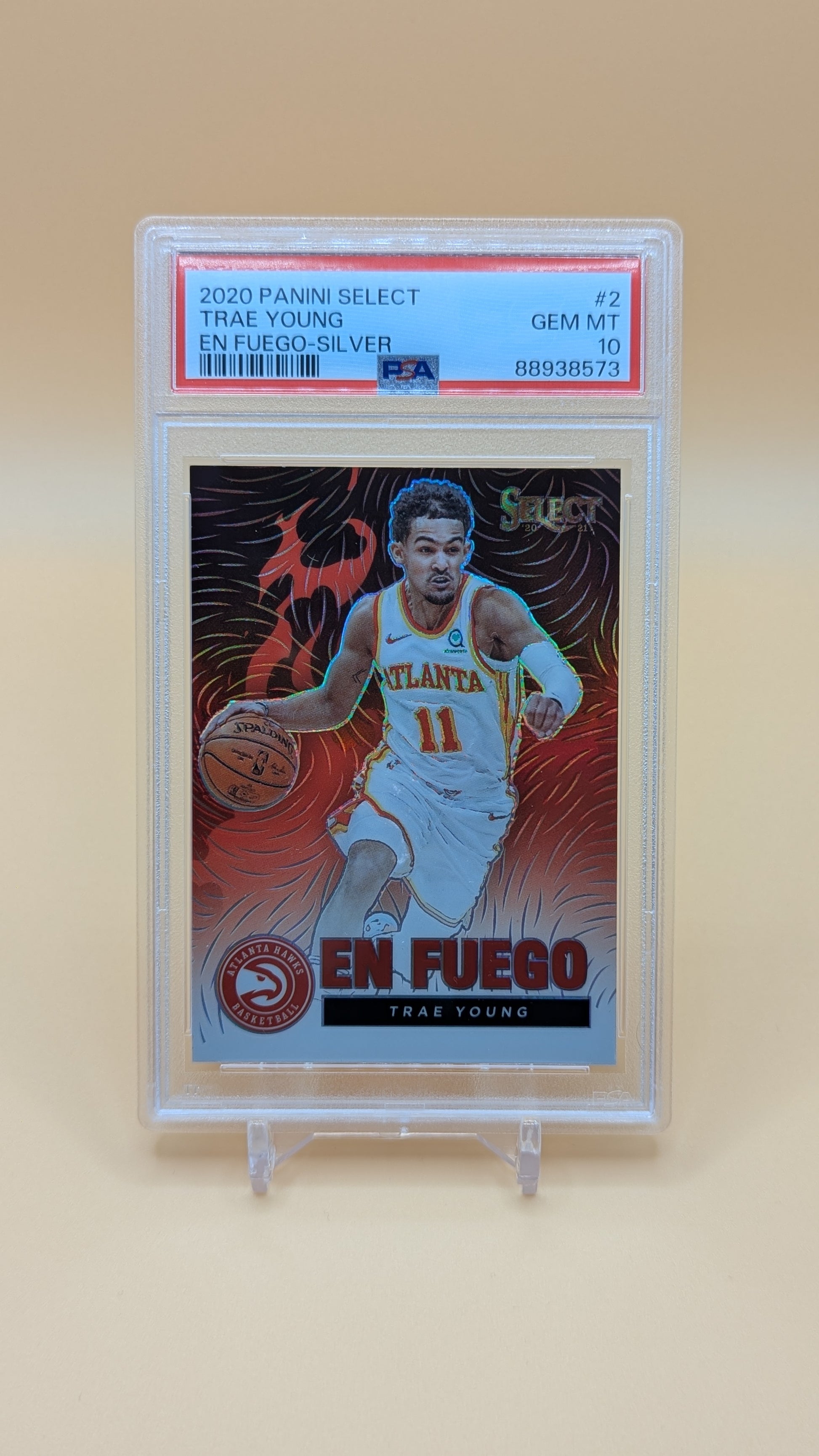2020 Select Trae Young En Guego Silver Super SSP - PSA - 10